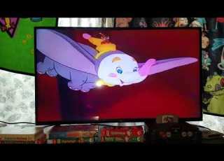  Opening Closing To Dumbo 1989 French Canadian VHS Ink Label Copy