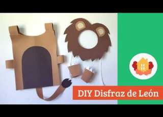 Tutorial Para Hacer Disfraz De León Con Foami