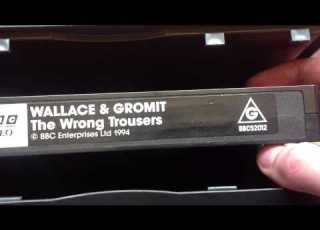  My Wallace Gromit VHS Tapes