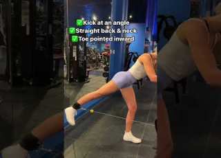 How To Properly Perform Cable Glute Kickbacks With Good Form Exercise Tutorial