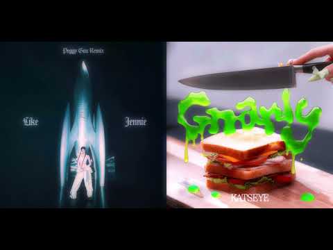 Jennie KATSEYE Like Jennie Gnarly Mashup