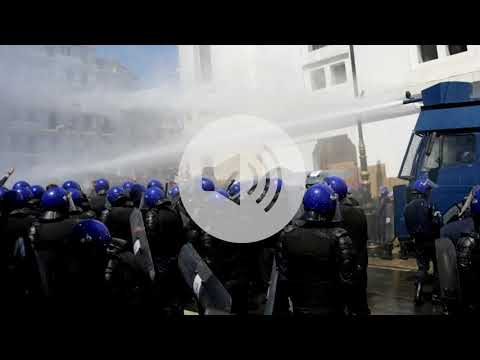 التسجيل الصوتي المسرب لمحادثات الشرطة Talkie Walkie عند قمع المظاهرات 9 4 2019