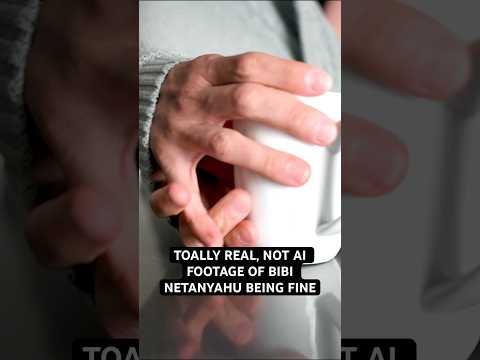 BIBI NETANYAHU ES INTELIGENCIA ARTIFICIAL O Está Perfectamente BIEN