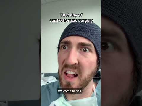 First Day Of Cardiothoracic Surgery