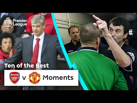 10 ICONIC Arsenal Vs Manchester United Moments Premier League 10 ICONIC Arsenal Vs Manchester United Moments Premier League