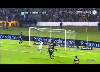  Carlos Tevez 3 Goals In Boca اول مباراه كارلوس تيفيز