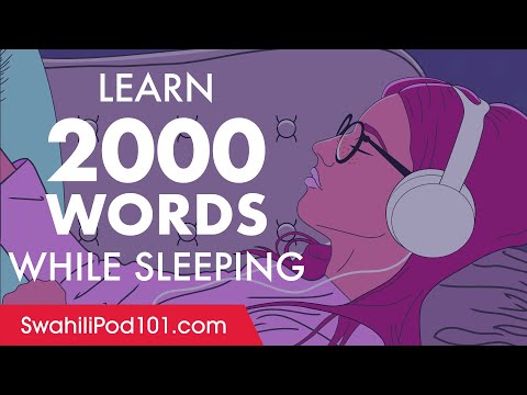 Swahili Conversation Learn While You Sleep With 2000 Words Swahili Conversation Learn While You Sleep With 2000 Words