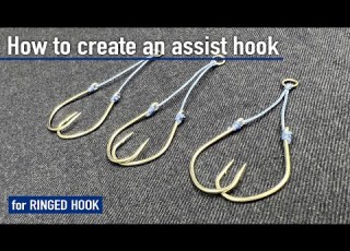  Jigging How To Create An Assist Hook For Ringed Eye Hook
