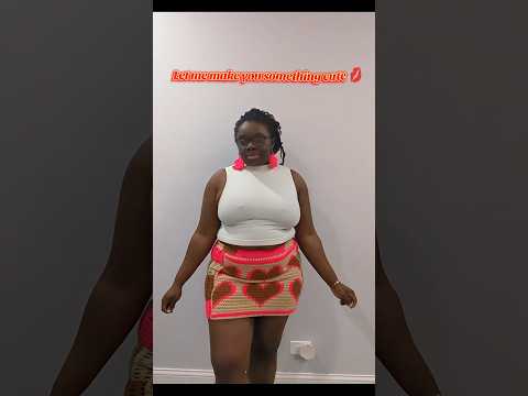 Get Ready To Turn Heads This Valentine S Day With The Double Up Skirt Vdayoutfit Crochetskirt