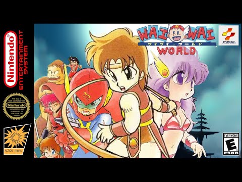 Konami Wai Wai World English Transleted And Centered Camera Hack NES