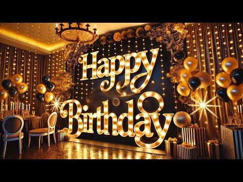 The Most Lovely Happy Birthday Song Golden Happy Birthday Song Happy Birthday Whatsapp Status