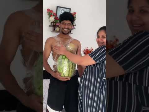 Watermelon Pregnant Challenge Fake Pregnancy Full Video On My Channel