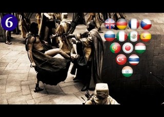  THIS IS SPARTA King Leonidas In Different Languages 300 Film 2006