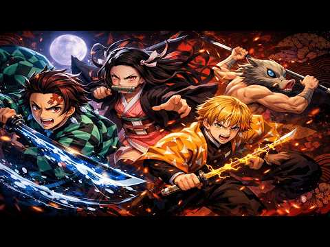 ملخص قاتل الشياطين الموسم الأول كامل ملخص أنمي Demon Slayer