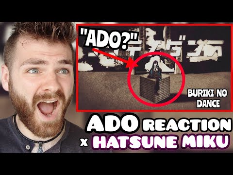 First Time Reacting To ADO Buriki No Dance ブリキノダンス 歌いました REACTION