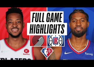  TRAIL BLAZERS At CLIPPERS FULL GAME HIGHLIGHTS October 25 2021