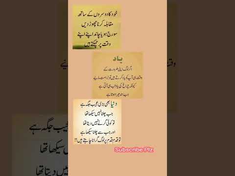 اقوال زریں Akwal E Zareen Akwalezareen اقوال Islamic Islamicvideo Islamicstories Shorts