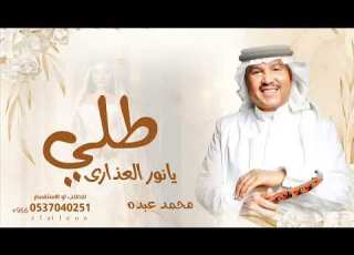 طلي يانور العذارى محمد عبده زفة طلي يانور العذارى خلي خلق الله تهيم زفة عروس النسخه الاصليه