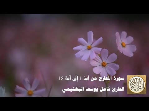 كامل يوسف البهتيمي سورة المعارج من آية 1 إلى آية 18