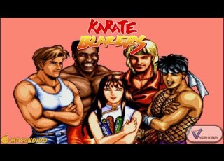 Karate Blazers Arcade Gameplay