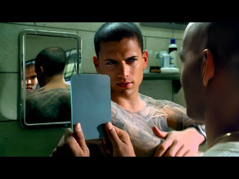 مهندس ذكي جدا بيرسم تصميم السجن علي جسمه علشان ينقذ اخوه من الاعدام ملخص مسلسل Prison Break S1