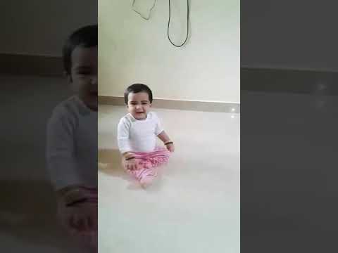 Awa Excited With Shilngala Mani Song At 6months