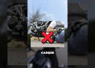 A Motorcyclist Should Never Put Their Helmet On The Ground