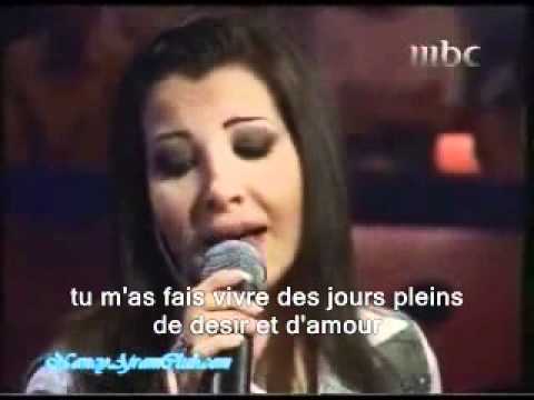 Nancy Ajram Agmal Ehsas Traduction En Français اجمل احساس Live Dandana