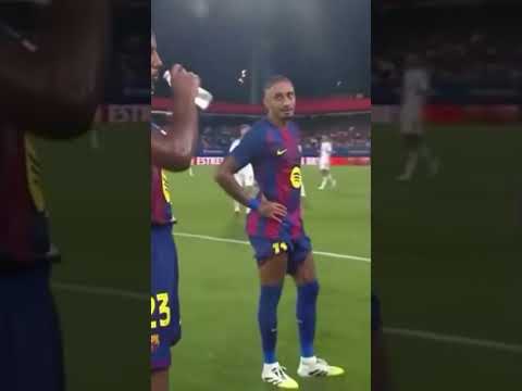 نظرات لامين يامال ورافينيا لكوندي شغب برشلونة Lamine Yamal Rafinha Look Kounde Barcelona Naughty