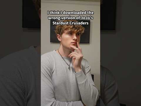 I Think I Downloaded The Wrong Version Of JoJo S Stardust Crusaders