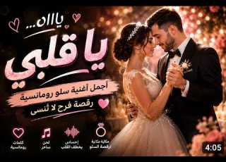  يا قلبي أجمل أغنية سلو رومانسية 2026 ة العروسين الأولى