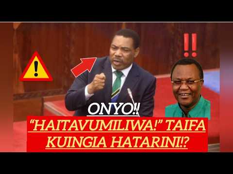 Breaking Mwigulu Afunguka Kwa Hasira Wanaocheka Vifo Wapewa ONYO Kali