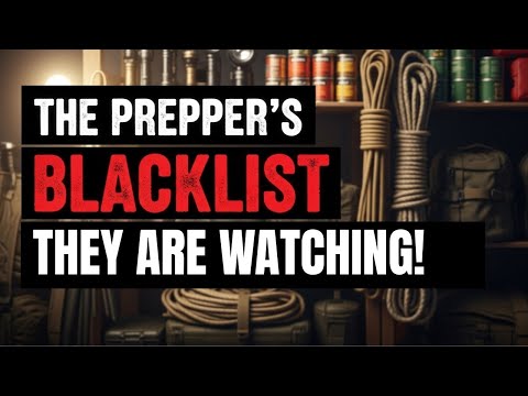 Prepper S Blacklist Diese 11 Gegenstände Können Sie In Eine Regierungsdatenbank Bringen