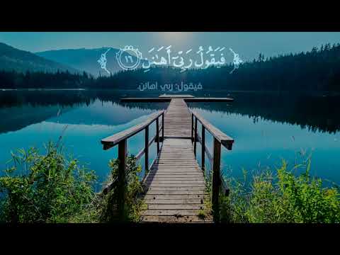 سورة الفجر الشيخ سعود آل جمعة بجودة عالية مع تفسير