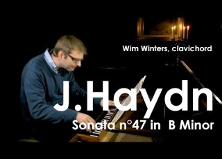  J Haydn Sonata N 47 Hob XVI 32 Wim Winters Clavichord
