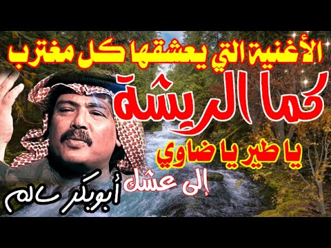 ابوبكر سالم الاغنية التي يعشقها كل مغترب كما الريشة Abubakr Salim كلمات في الوصف مغناكم جودةQHD