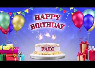 FADI FADYفادي Happy Birthday To You Happy Birthday Songs 2021
