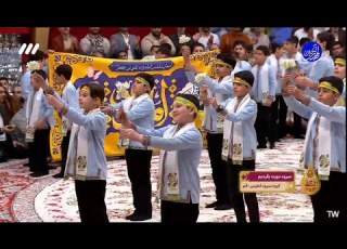 اجرا در مهدیه معلی یا مهدی اومدیم دورت بگردیم گروه سرود فطرس حسینیه معلی ۱۴۰۴