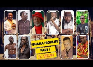 GHANA HIGHLIFE MIX DJ SEDAN DADDY LUMBA OFORI AMPONSAH REGGIE ROCKSTONE KOFI B KWABENA KWABENA