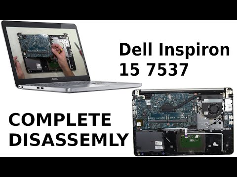 Dell Inspiron 15 7537 Take Apart Complete Disassemble