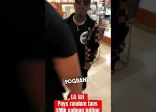 Lil Uzi Zahlt Seinen Fans 90 000 Studiengebühren Liluzivert Liluzi Fans Fan Rap Rapper Rap