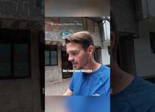  شلالات في ماتشو بيتشو بويبلو بيرو بيرو استكشاف يوتيوب يوتيوب شورتس