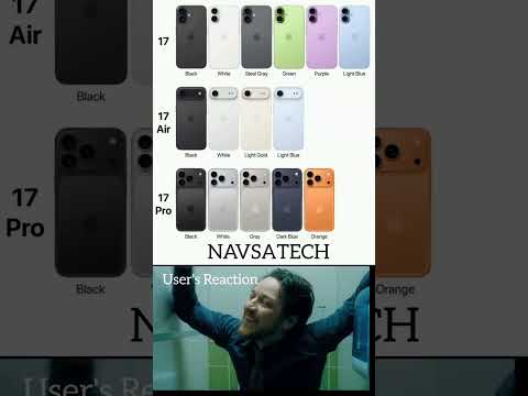 IPhone 17 In 6 Colors Apple Went Bright This Year Ytshorts Navsatech Shortsfeed Shorts