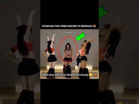 Yoonchae Took Fried Chicken To Seriously EYEKONS GO Katseye Gnarly Bts Blackpink Bts
