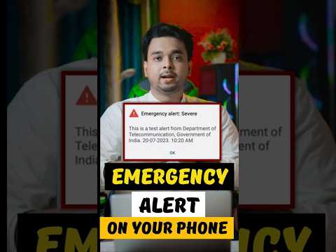 Emergency Alert Message On Your Phone By Department Of Telecommunication Don T Panic India
