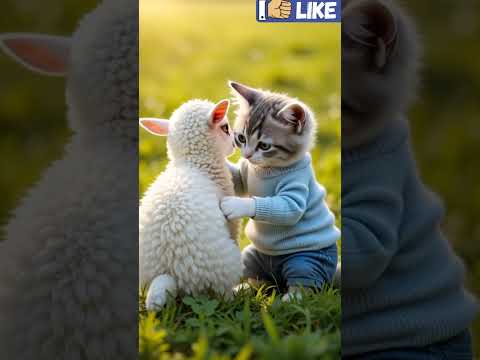 بابا عايزة خروف قطط خروف حيوانات لطيفة CuteAnimals FunnyPets AnimalFriends Foryou BabyLamb
