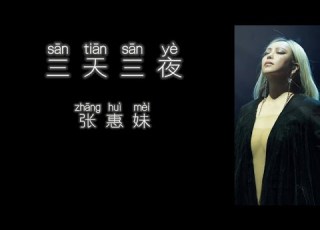 三天三夜 张惠妹 高音质歌词版