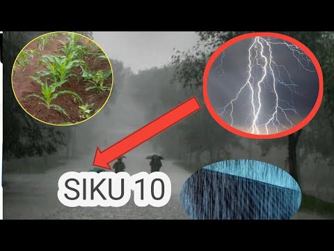 NGURUMO RADI NA MVUA SIKU 10 MFULULIZO TMA YATAHADHARISHA