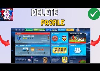 كيفية حذف الملف الشخصي في لعبة Dream League Soccer 2026 DLS 26