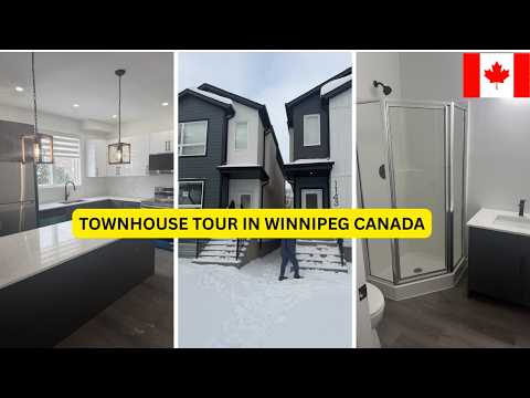 TOWNHOUSE TOUR IN WINNIPEG CANADA HOW MUCH IT COST CANADA LIVING VLOG